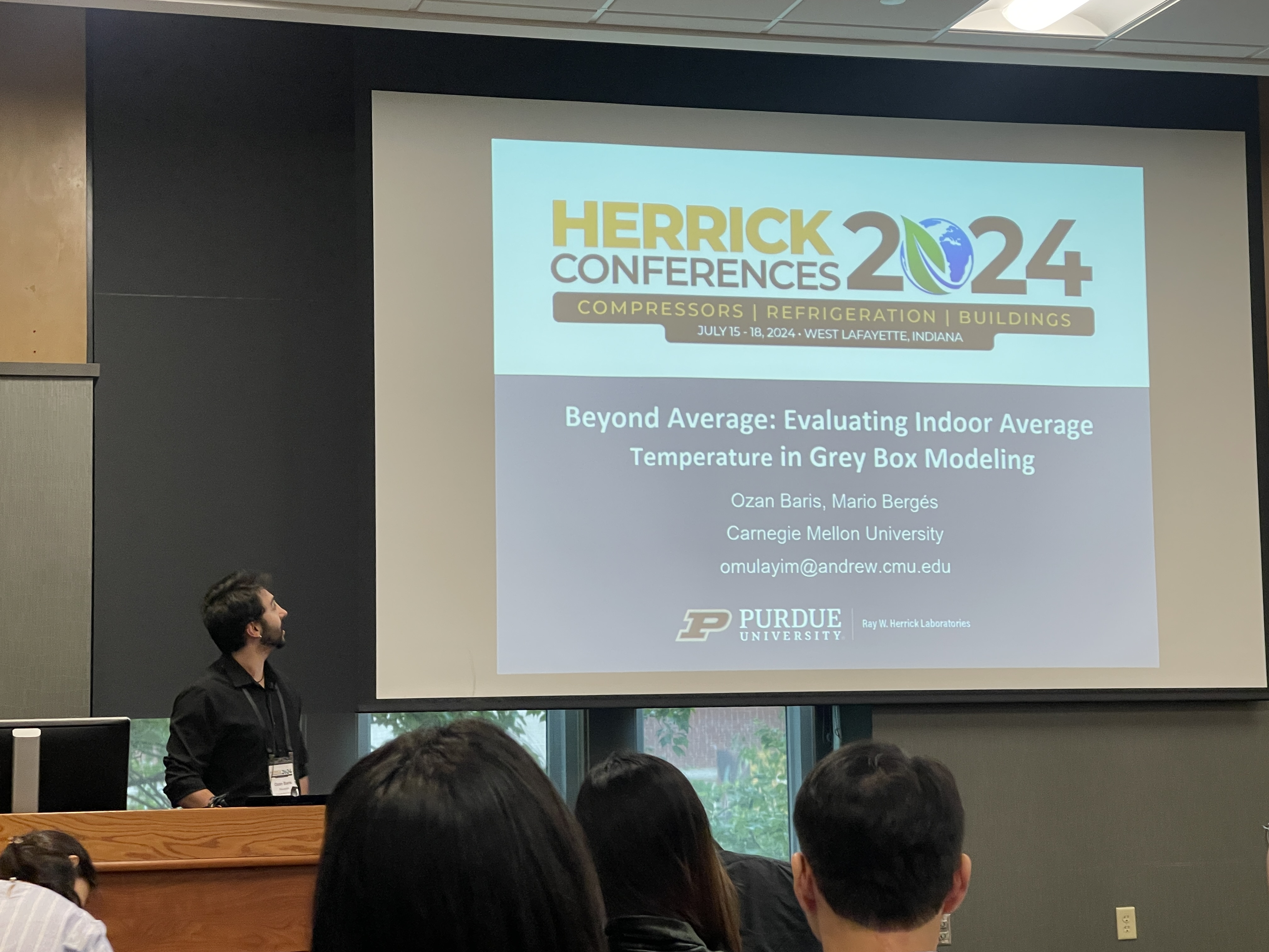 Presentation at Herrick Labs